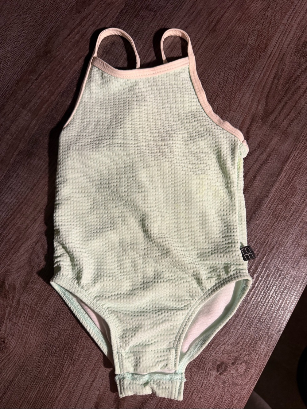 Baby Mint Green One-Piece Swimsuit